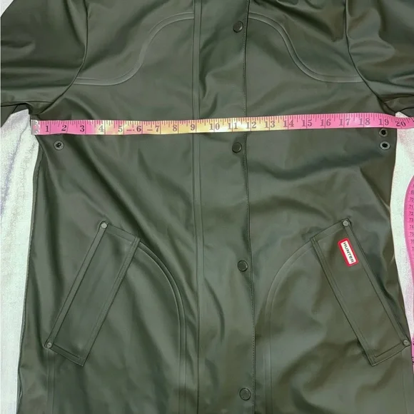 Hunter Women's Acacia Rain Coat, size small, NWT - Picture 11 of 13